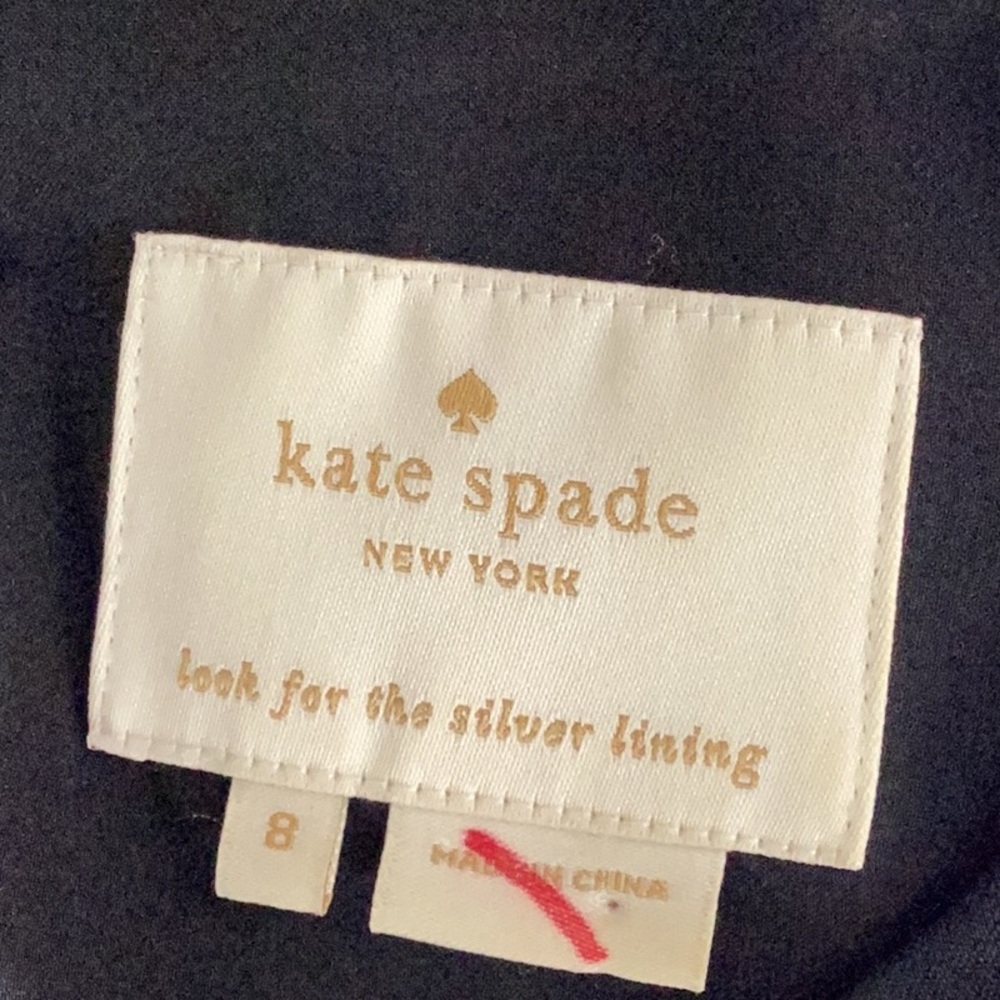 KATE SPADE Arie Sleeveless Colorblock Sheath Dress Size 8 - Picture 10 of 11